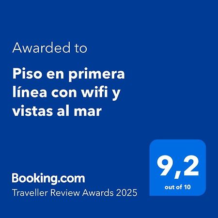Piso En Primera Linea Con Wifi Y Vistas Al Mar Lo Pagán Eksteriør billede