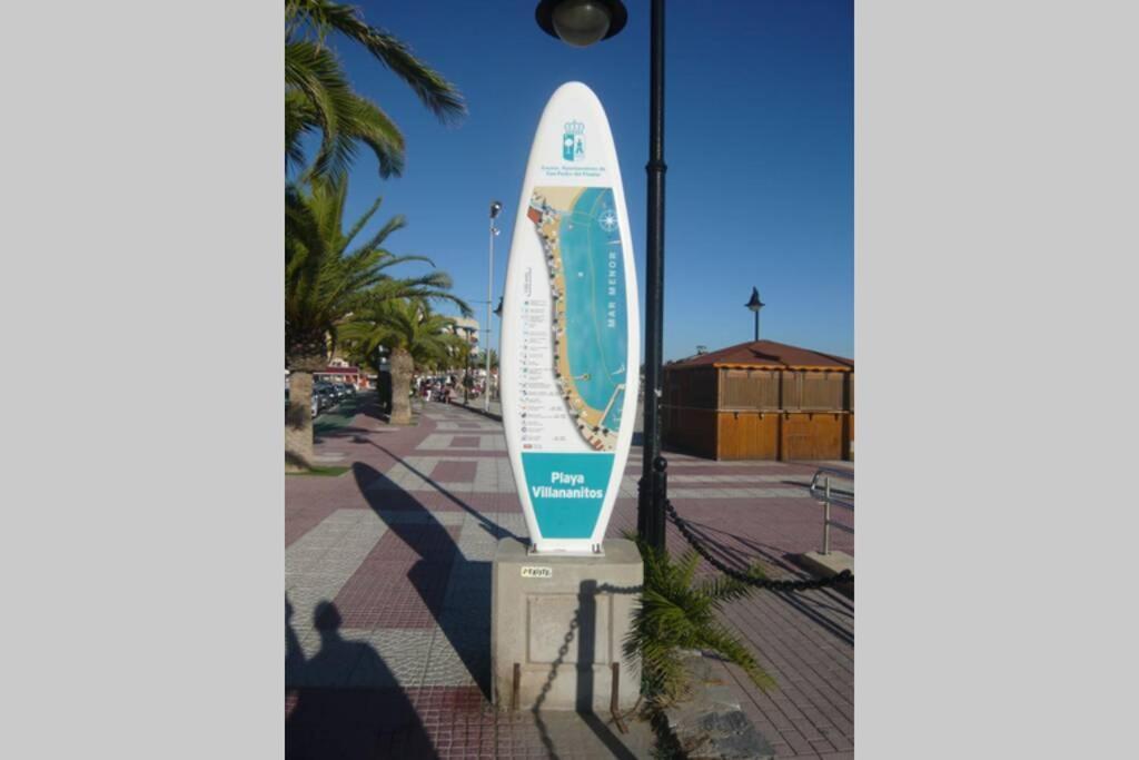 Piso En Primera Linea Con Wifi Y Vistas Al Mar Lo Pagán Eksteriør billede