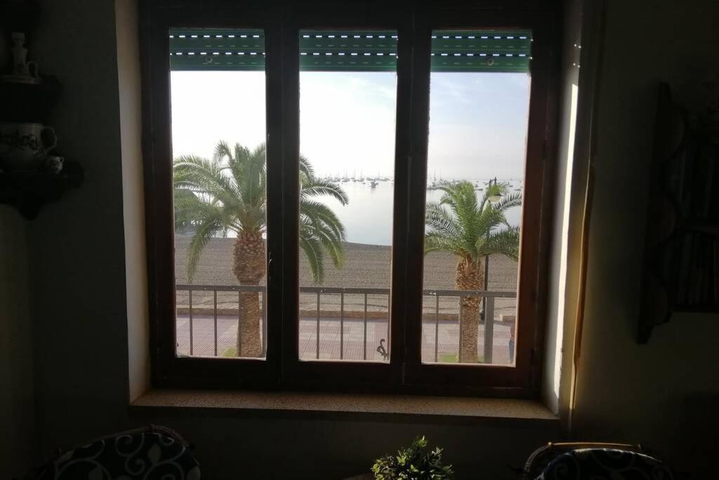 Piso En Primera Linea Con Wifi Y Vistas Al Mar Lo Pagán Eksteriør billede